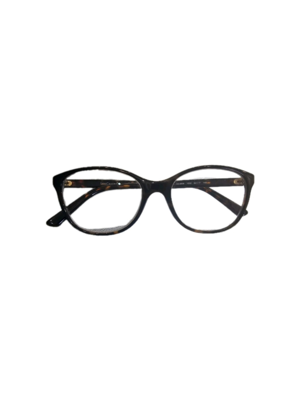 LensCrafters EC2008 Women's Eyeglasses Frame, 1002 Dark Tortoise, 54-17-145 #412